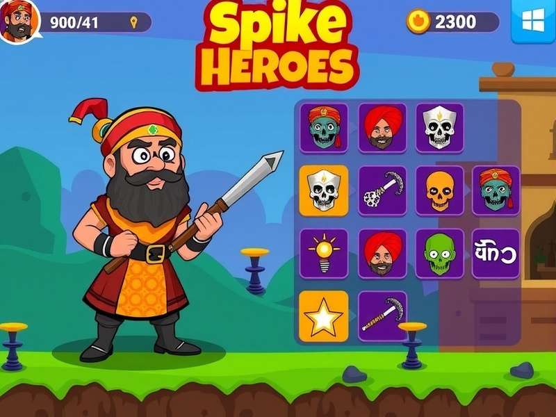 Spike Heroes Punjabi Character Customization