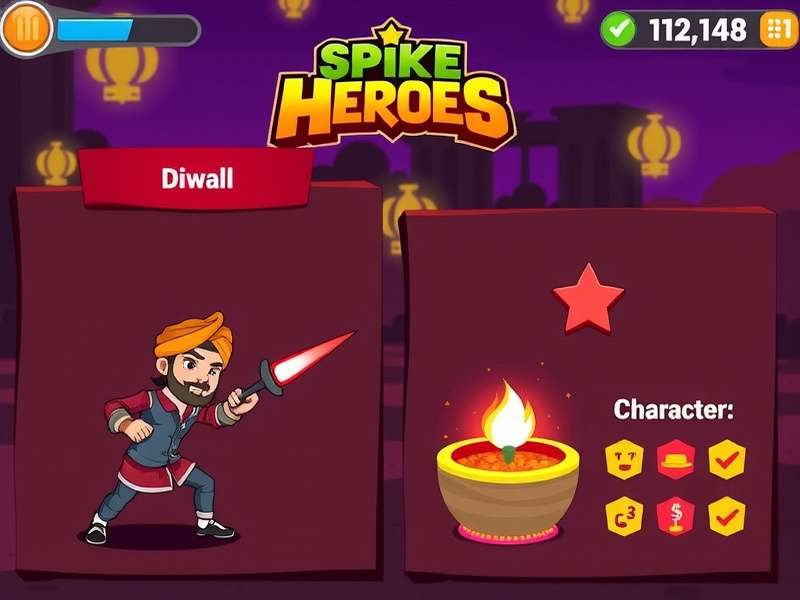 Spike Heroes Punjabi Gameplay Screenshot